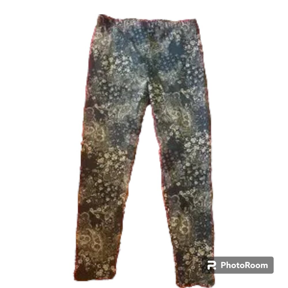 Polo by Ralph Lauren girl's bandana leggings M (8-10)‎